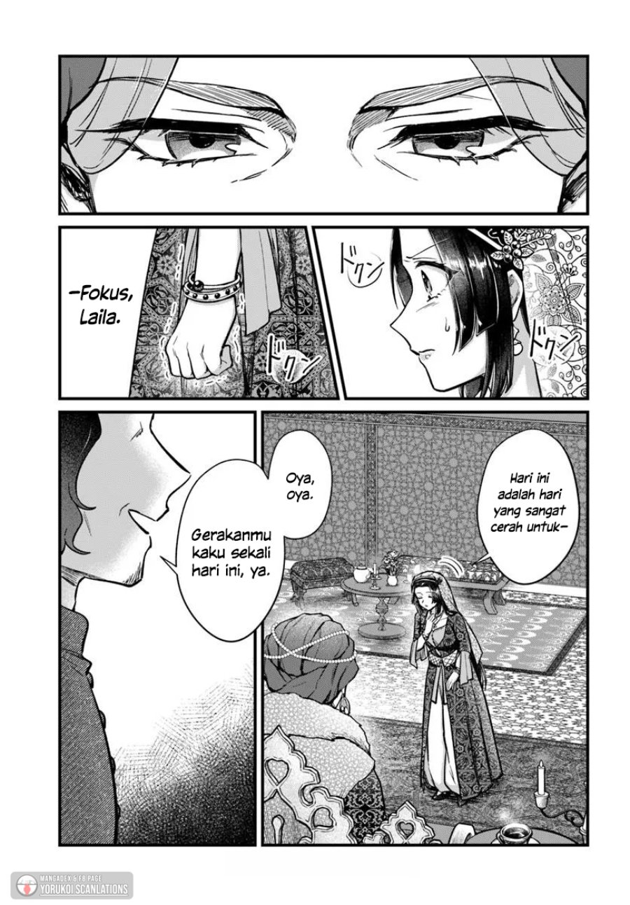 Arabesque Koukyuu no Wakoku Hime Chapter 3 halaman 7
