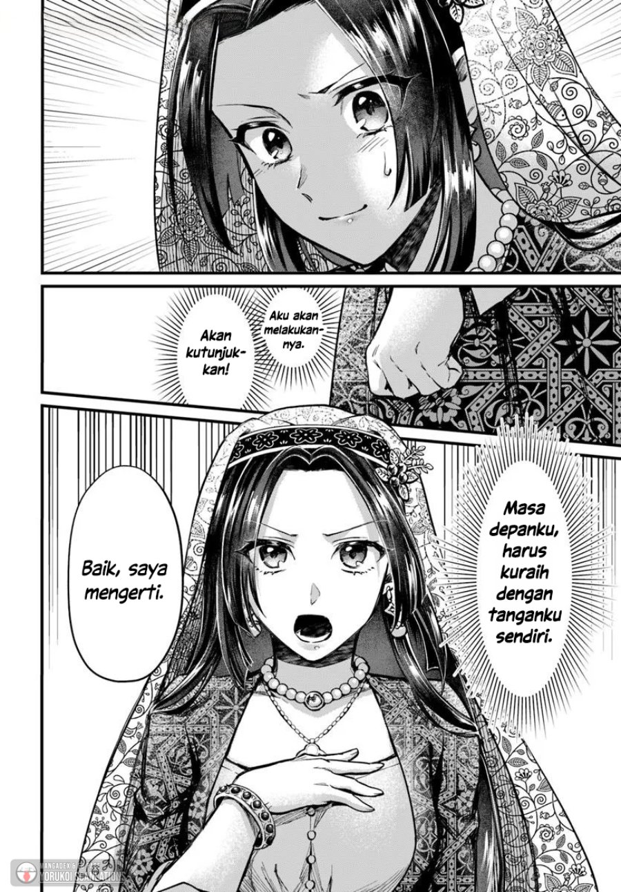Arabesque Koukyuu no Wakoku Hime Chapter 3 halaman 14