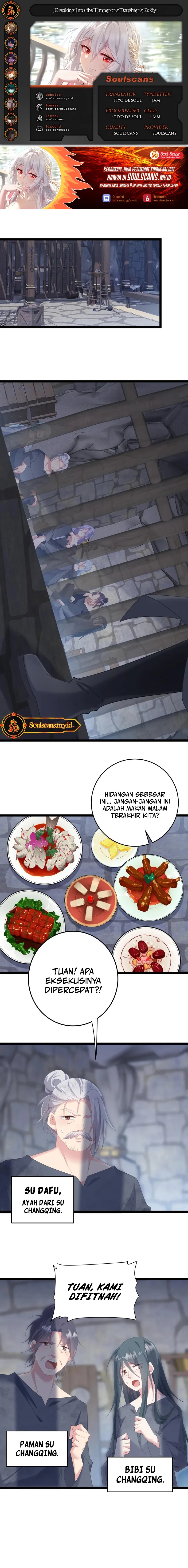 Breaking Into The Body of The Emperor’s Daughter (Unveiling the Emperor’s Secret) Chapter 9 halaman 1