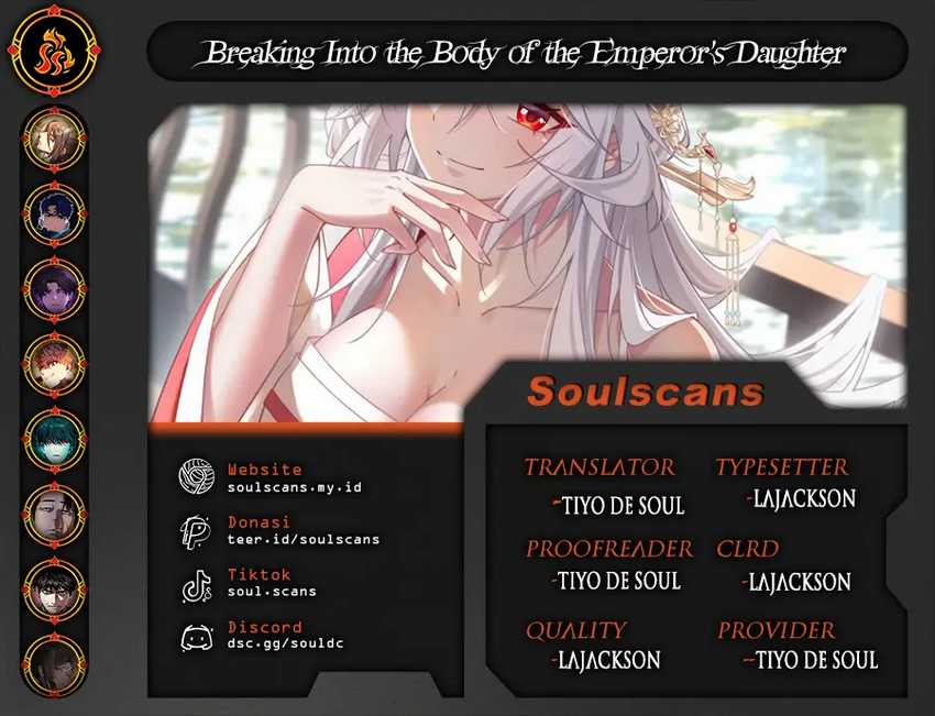 Breaking Into The Body of The Emperor’s Daughter (Unveiling the Emperor’s Secret) Chapter 21 halaman 1