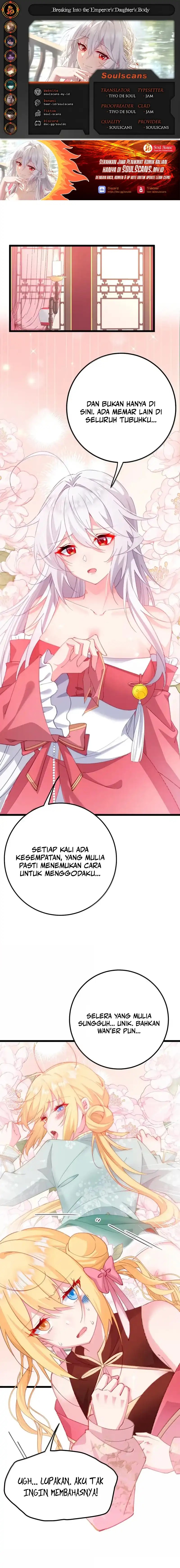 Breaking Into The Body of The Emperor’s Daughter (Unveiling the Emperor’s Secret) Chapter 43 halaman 1