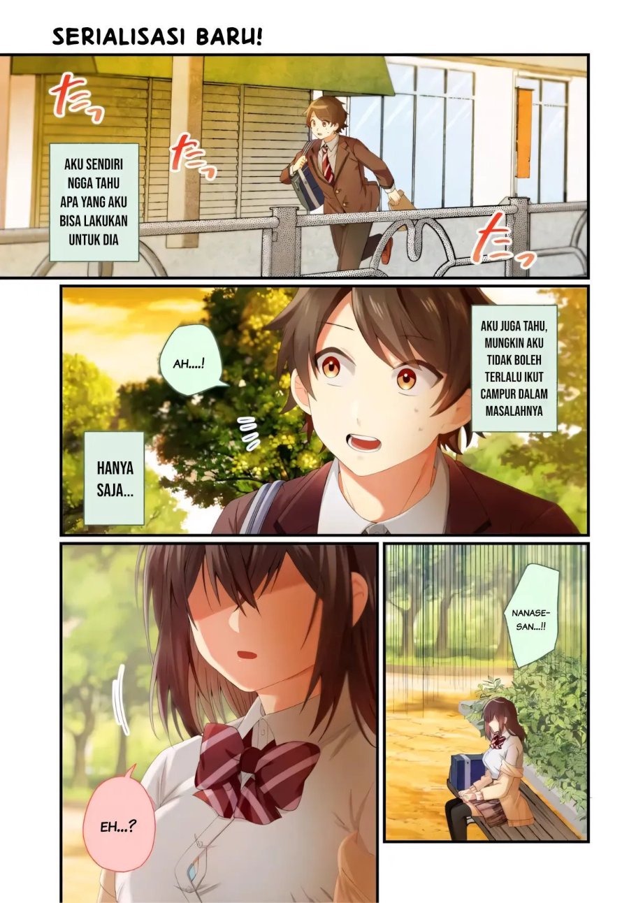 Chicchakute Dekakute Kawaii Nanase-san o Kanchigai Moto-kare Kara Ubatte Shiawase ni Suru Chapter 1 halaman 1