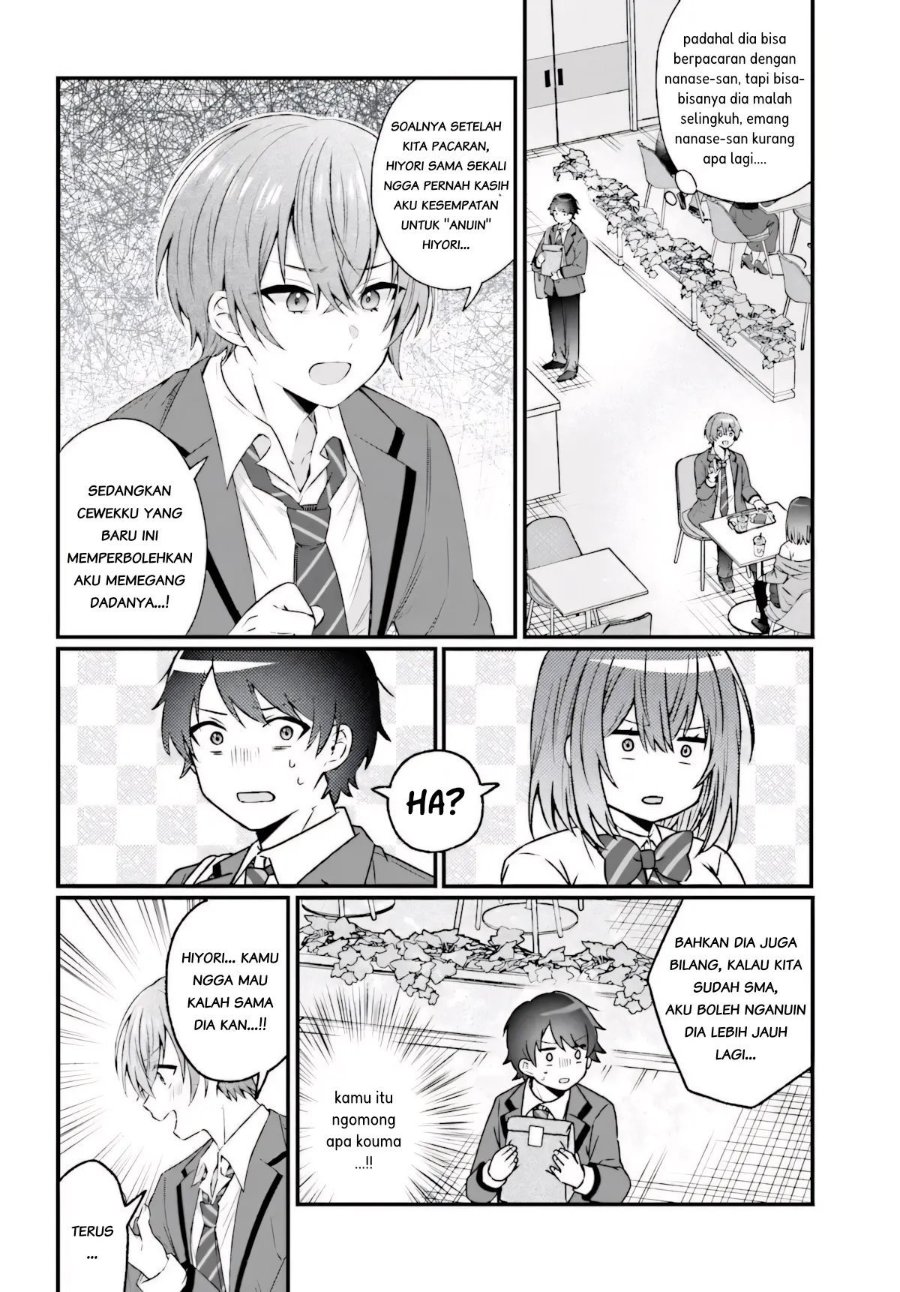 Chicchakute Dekakute Kawaii Nanase-san o Kanchigai Moto-kare Kara Ubatte Shiawase ni Suru Chapter 1 halaman 8