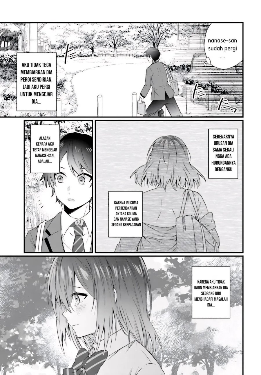Chicchakute Dekakute Kawaii Nanase-san o Kanchigai Moto-kare Kara Ubatte Shiawase ni Suru Chapter 1 halaman 13