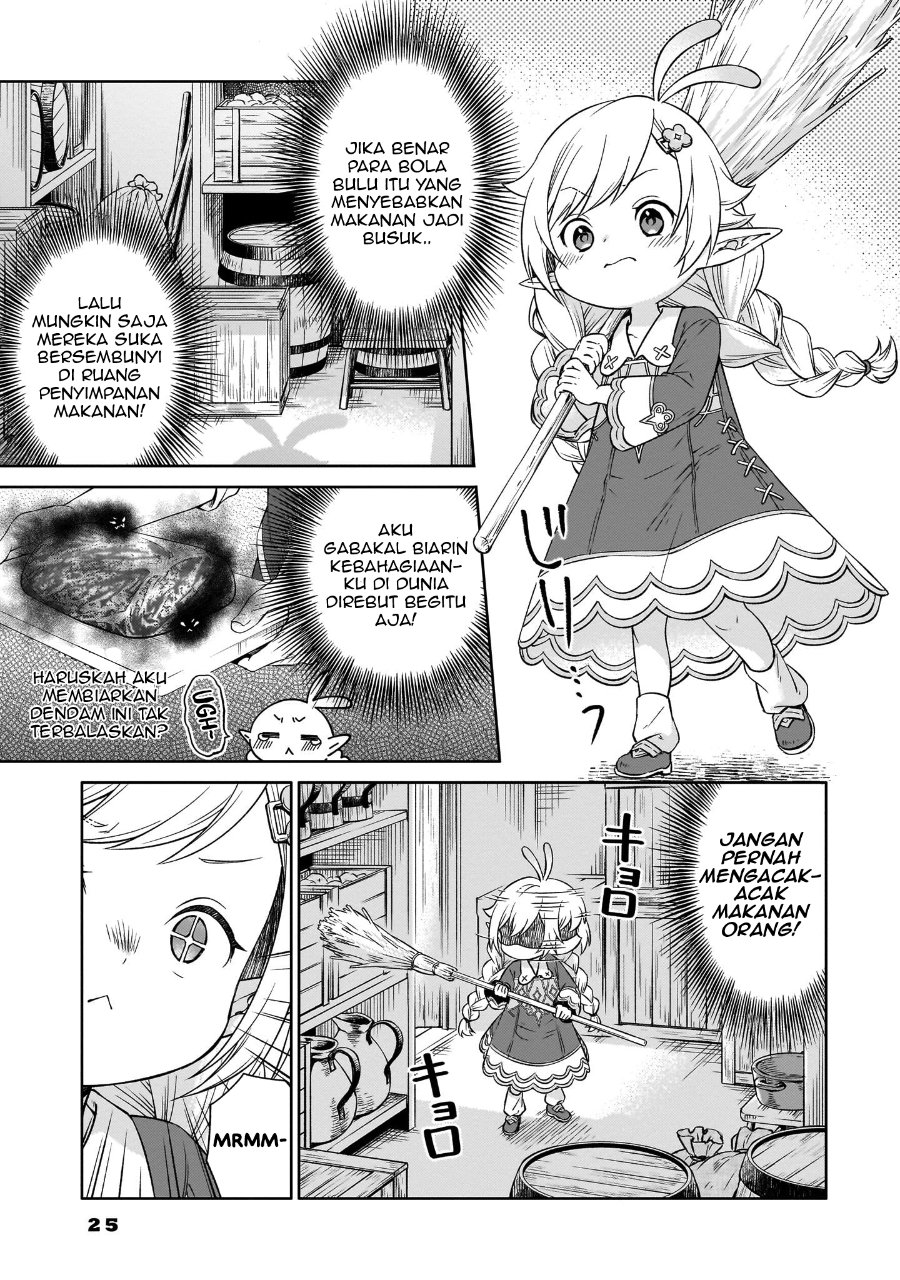 Elf-san no Mahou Ryouriten: Yousei Joou to shite Tensei Shita keredo, Mazu wa Nonbiri Oryouri Tsukurimakurimasu! Chapter 1 halaman 23