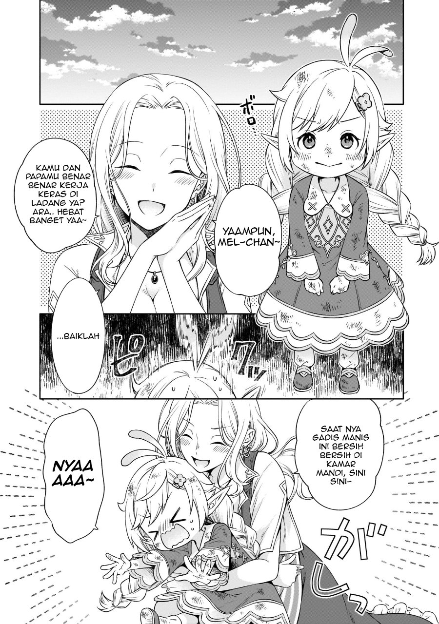 Elf-san no Mahou Ryouriten: Yousei Joou to shite Tensei Shita keredo, Mazu wa Nonbiri Oryouri Tsukurimakurimasu! Chapter 1 halaman 31