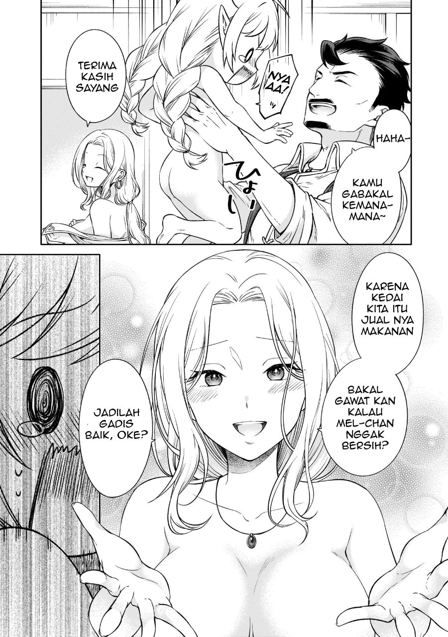 Elf-san no Mahou Ryouriten: Yousei Joou to shite Tensei Shita keredo, Mazu wa Nonbiri Oryouri Tsukurimakurimasu! Chapter 1 halaman 33