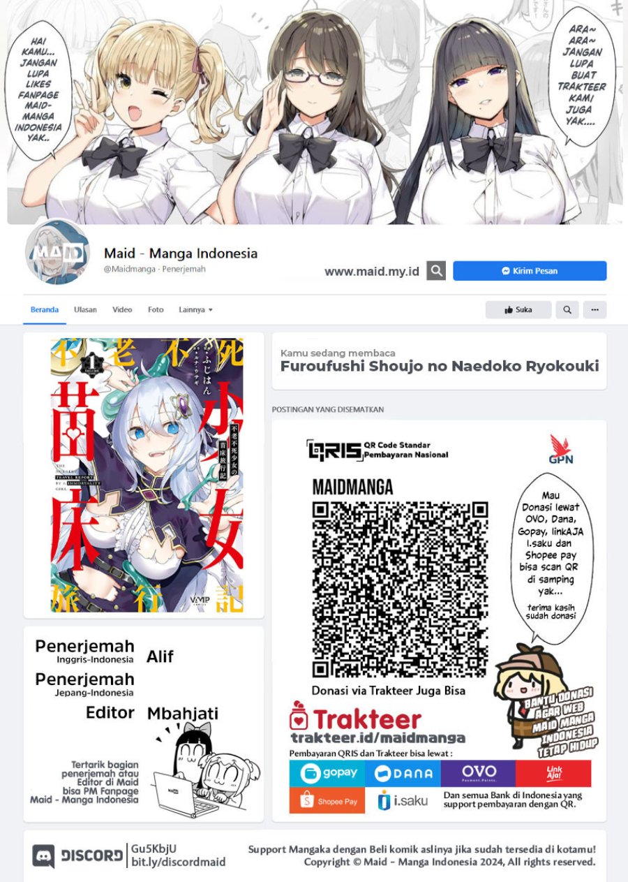 Furoufushi Shoujo no Naedoko Ryokouki Chapter 6 halaman 2