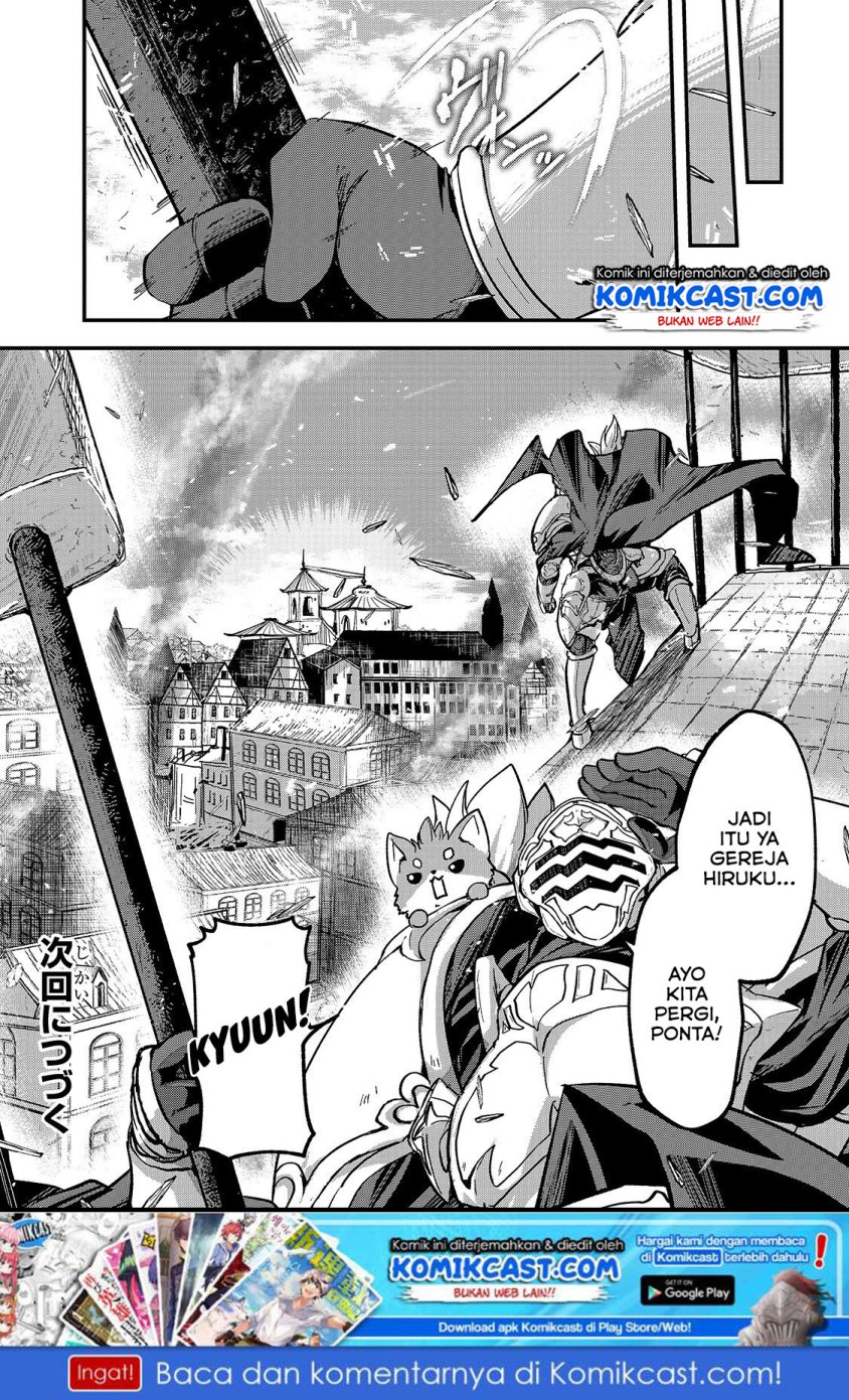 Gaikotsu Kishi-sama, Tadaima Isekai e Odekakechuu Chapter 30 halaman 34