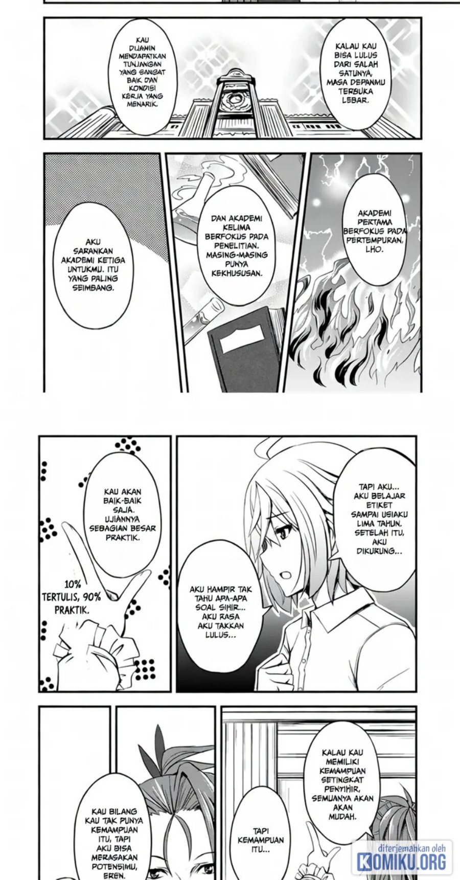 Hakkou Shounen no Shiawase na Majutsu Kakumei Chapter 1 halaman 21
