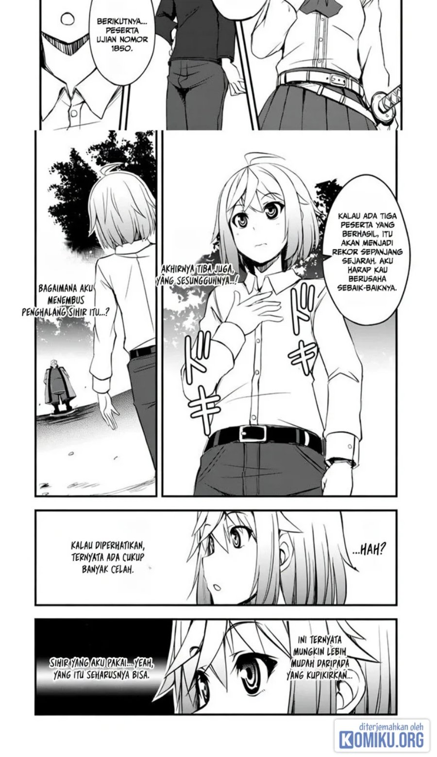 Hakkou Shounen no Shiawase na Majutsu Kakumei Chapter 3.5 halaman 6