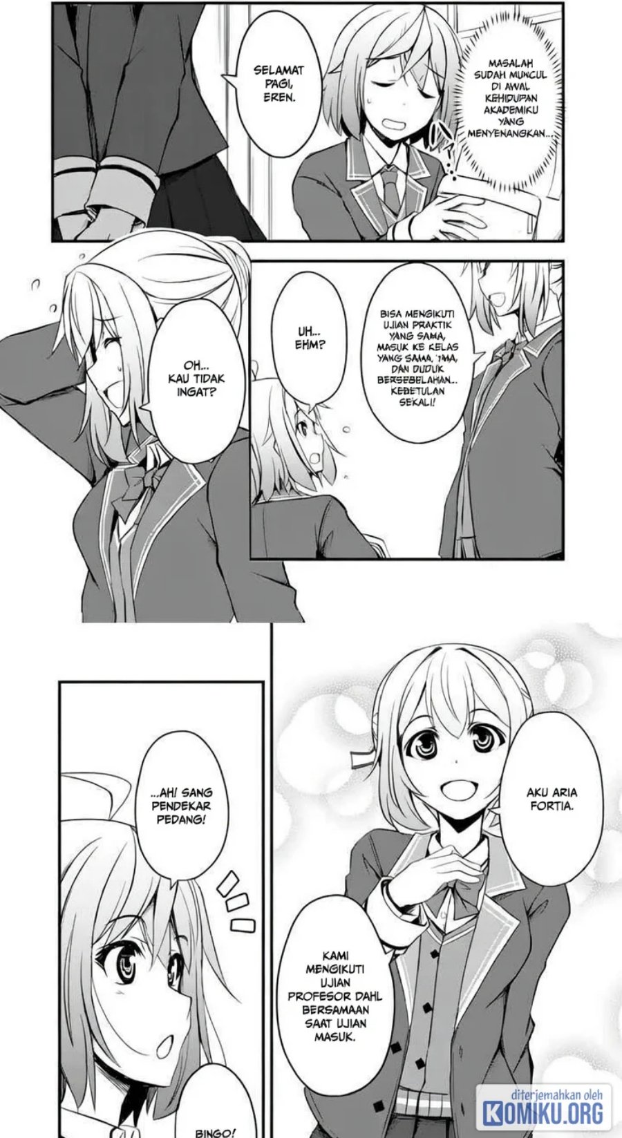 Hakkou Shounen no Shiawase na Majutsu Kakumei Chapter 4 halaman 8