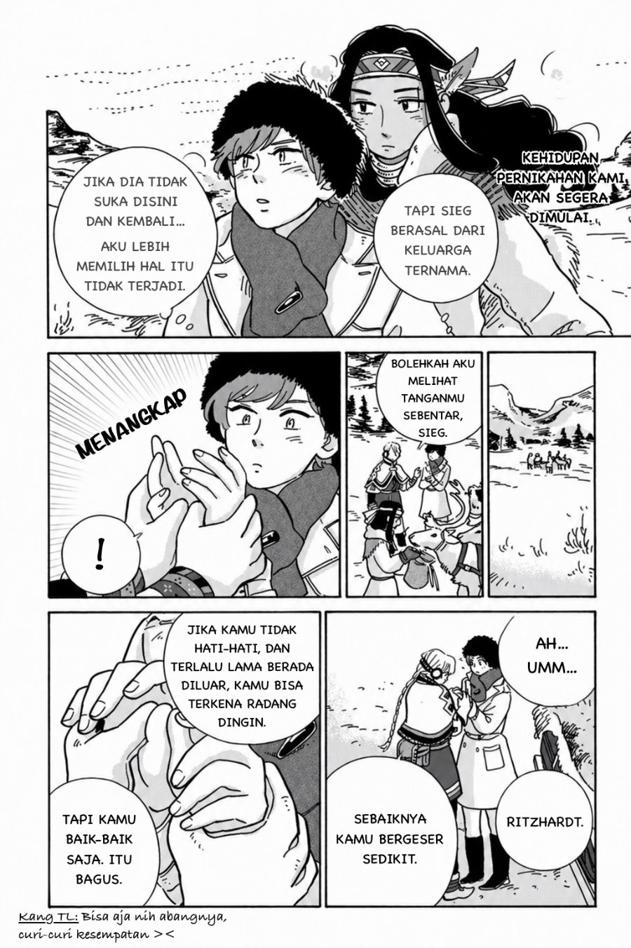 Hokuo Kizoku to Moukinzuma no Yukiguni Karigurashi Chapter 3 halaman 10