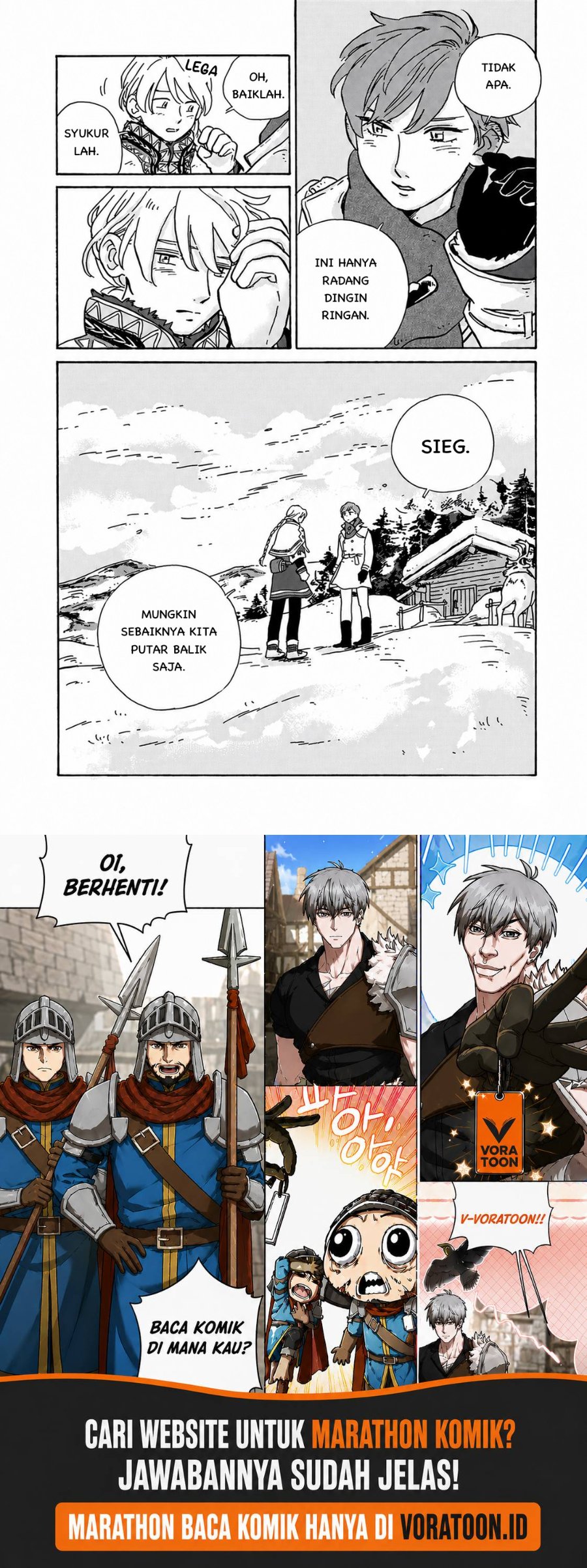 Hokuo Kizoku to Moukinzuma no Yukiguni Karigurashi Chapter 3 halaman 18