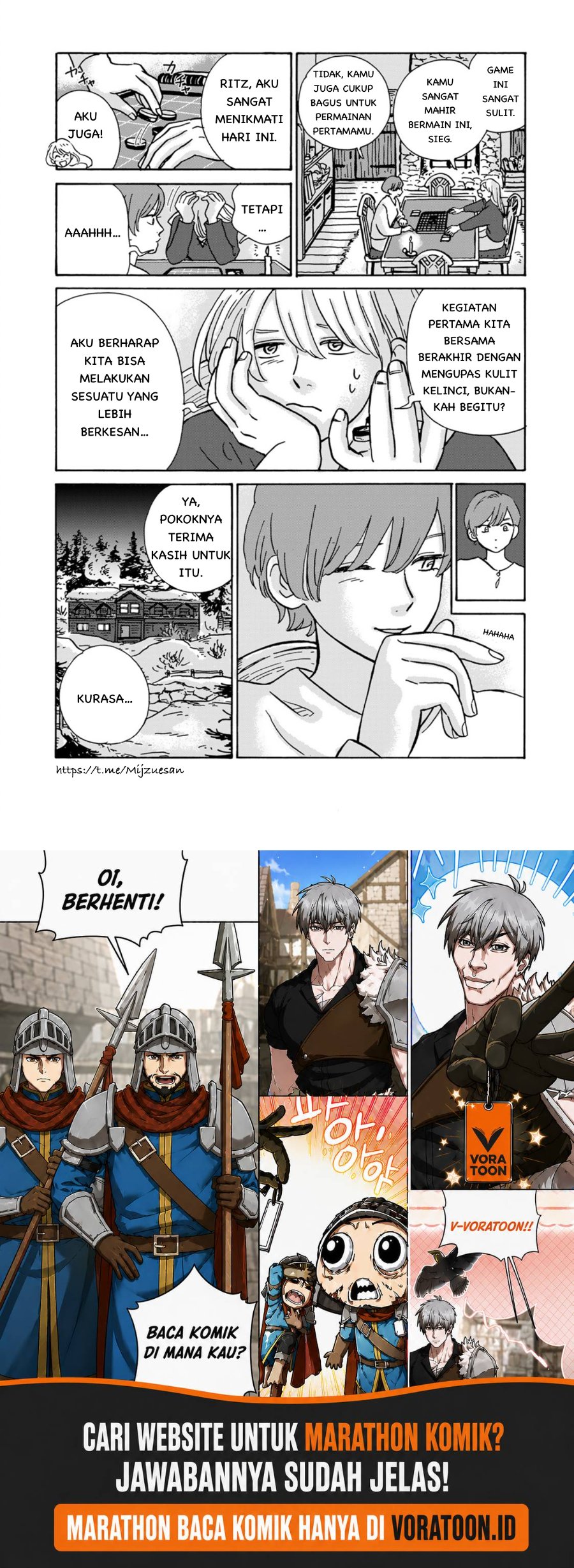 Hokuo Kizoku to Moukinzuma no Yukiguni Karigurashi Chapter 5 halaman 17