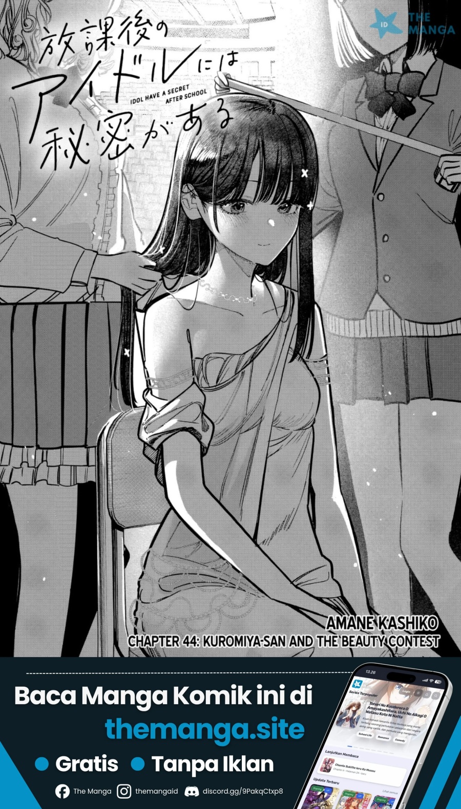 Houkago no Idol ni wa Himitsu ga aru Chapter 44 halaman 2