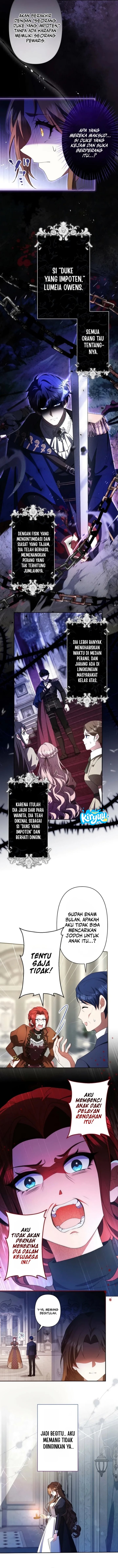 I Married the Impotent Duke and Now I Want to Protect His Child Chapter 1 halaman 8