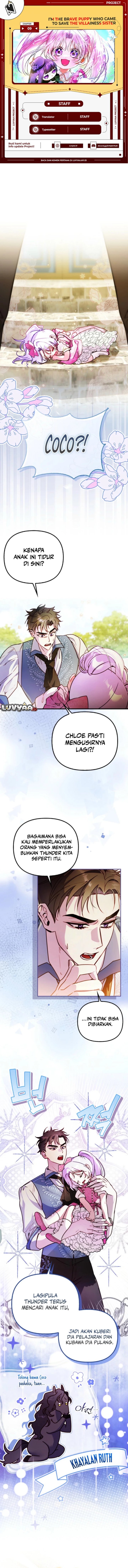 I’m the Brave Puppy That Will Save the Villainess Chapter 9 halaman 1