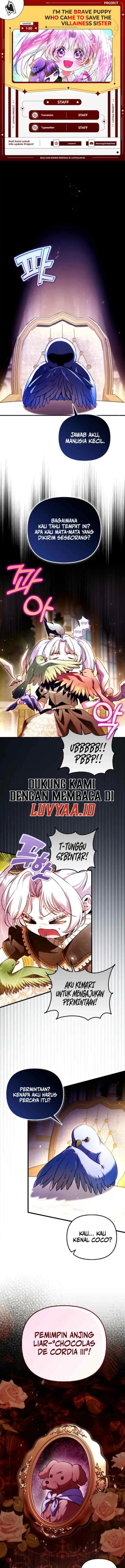 I’m the Brave Puppy That Will Save the Villainess Chapter 19 halaman 1