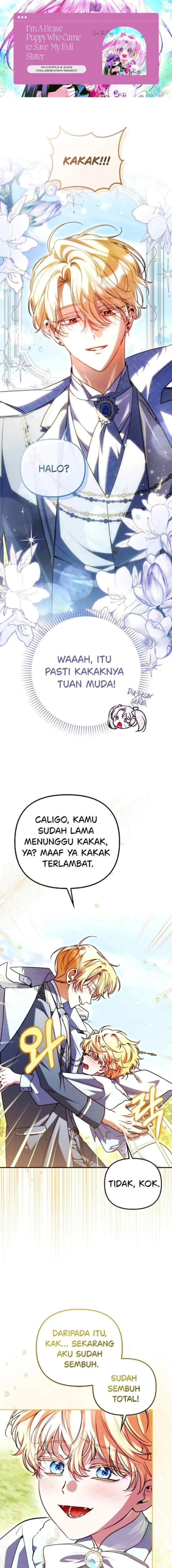I’m the Brave Puppy That Will Save the Villainess Chapter 25 halaman 1