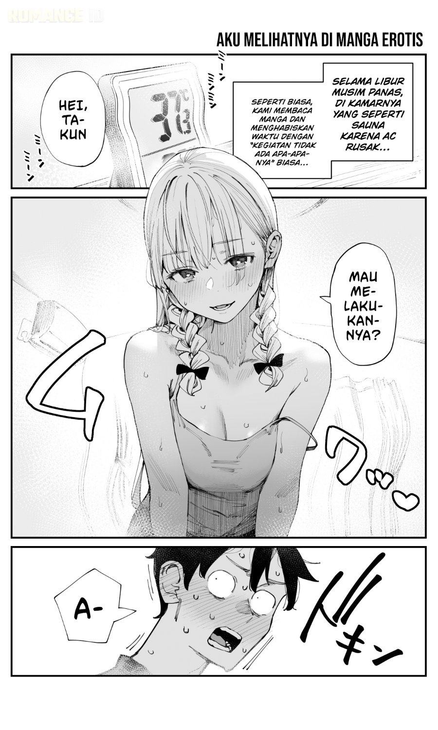 Imasara desuga, Osananajimi o Suki ni Natteshimaimashita Chapter 14 halaman 2