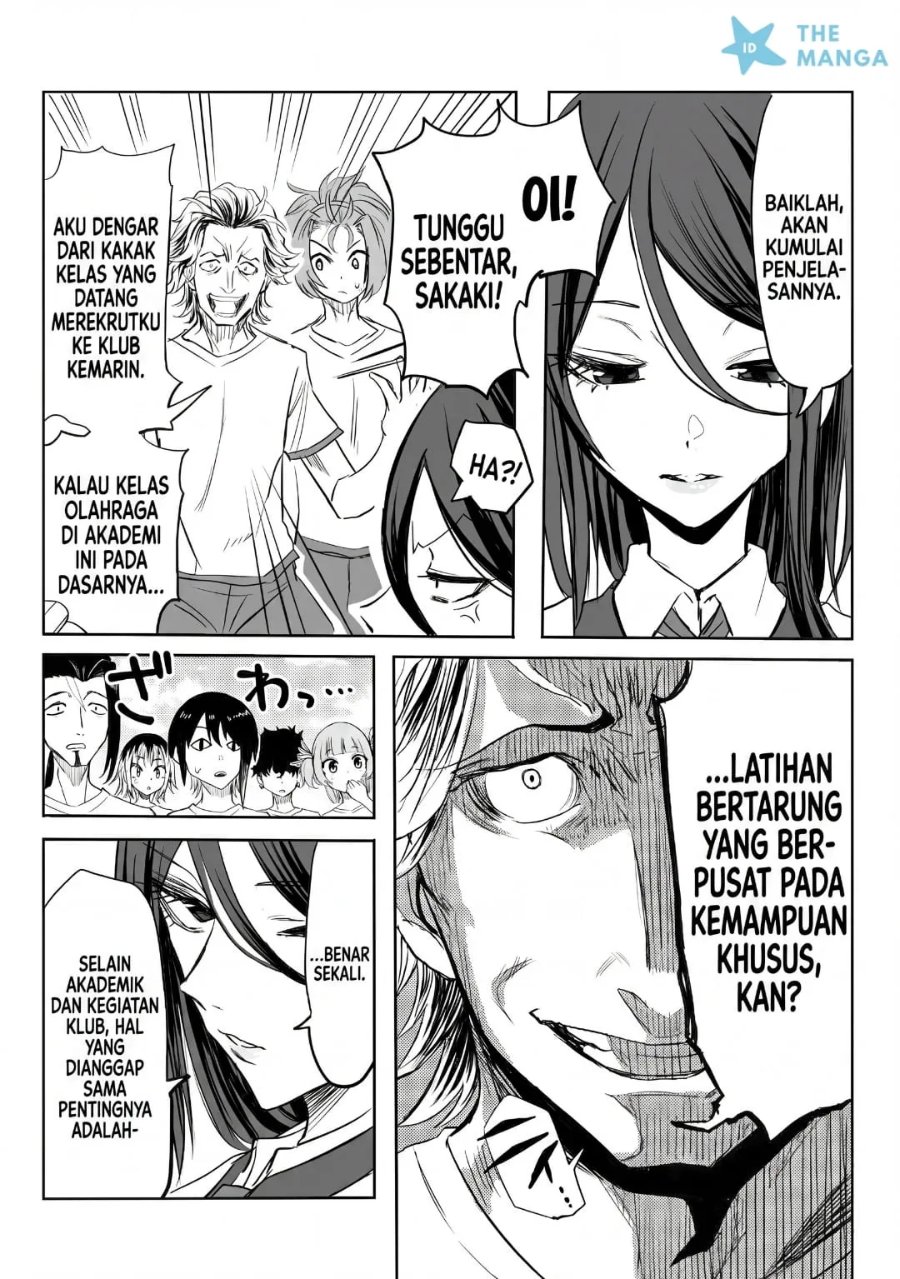 Inou Gakuen no Saikyou wa Heion ni Hisomu: Kikakugai no Kaibutsu, Munou o Enji Gakuen o Kage kara Shihai Suru Chapter 1 halaman 22