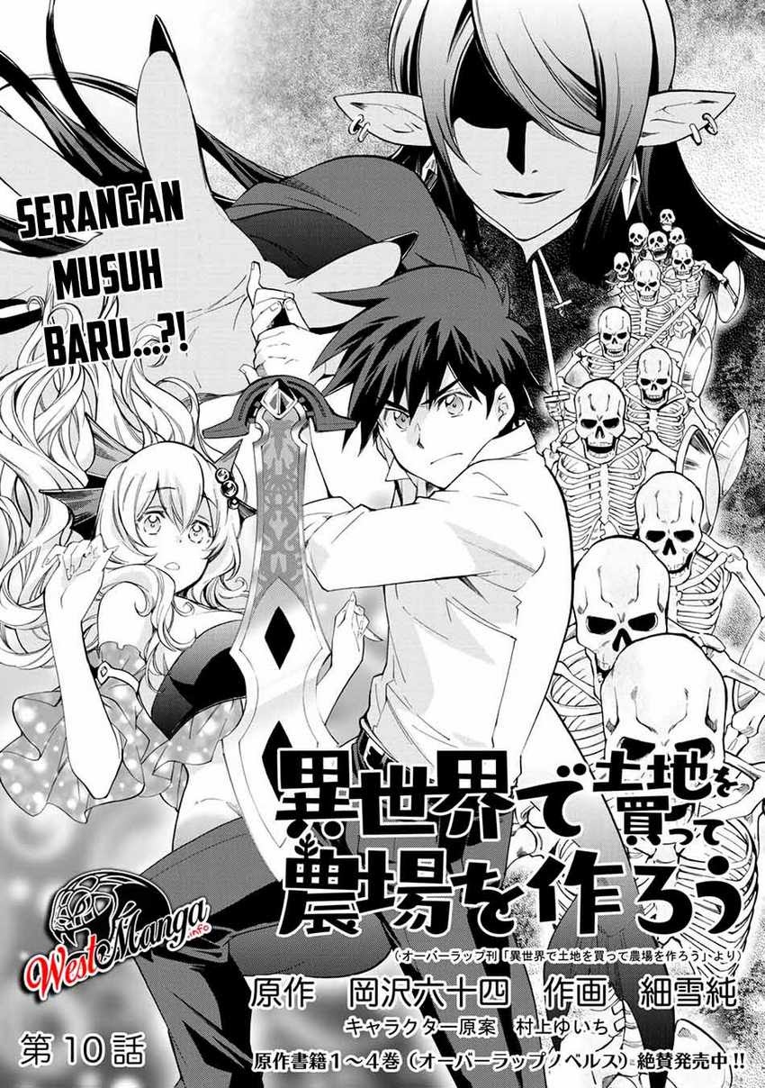 Isekai de Tochi o Katte Noujou o Tsukurou Chapter 10 halaman 4