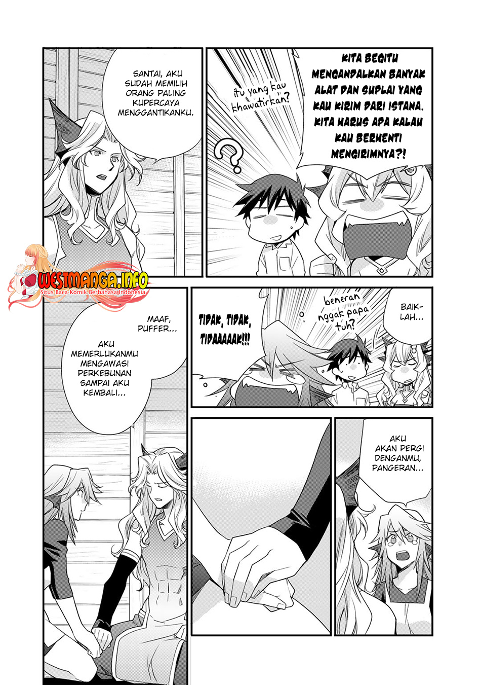 Isekai de Tochi o Katte Noujou o Tsukurou Chapter 43 halaman 17