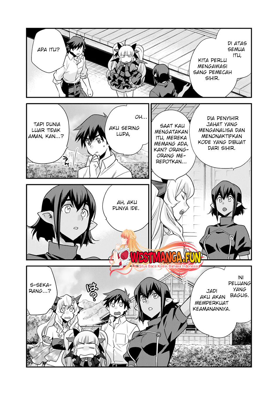 Isekai de Tochi o Katte Noujou o Tsukurou Chapter 48.5 halaman 9