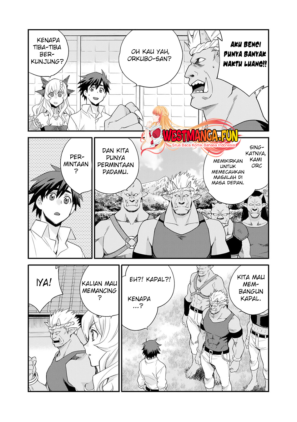 Isekai de Tochi o Katte Noujou o Tsukurou Chapter 49 halaman 5