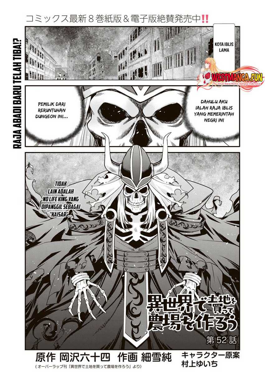 Isekai de Tochi o Katte Noujou o Tsukurou Chapter 52 halaman 2