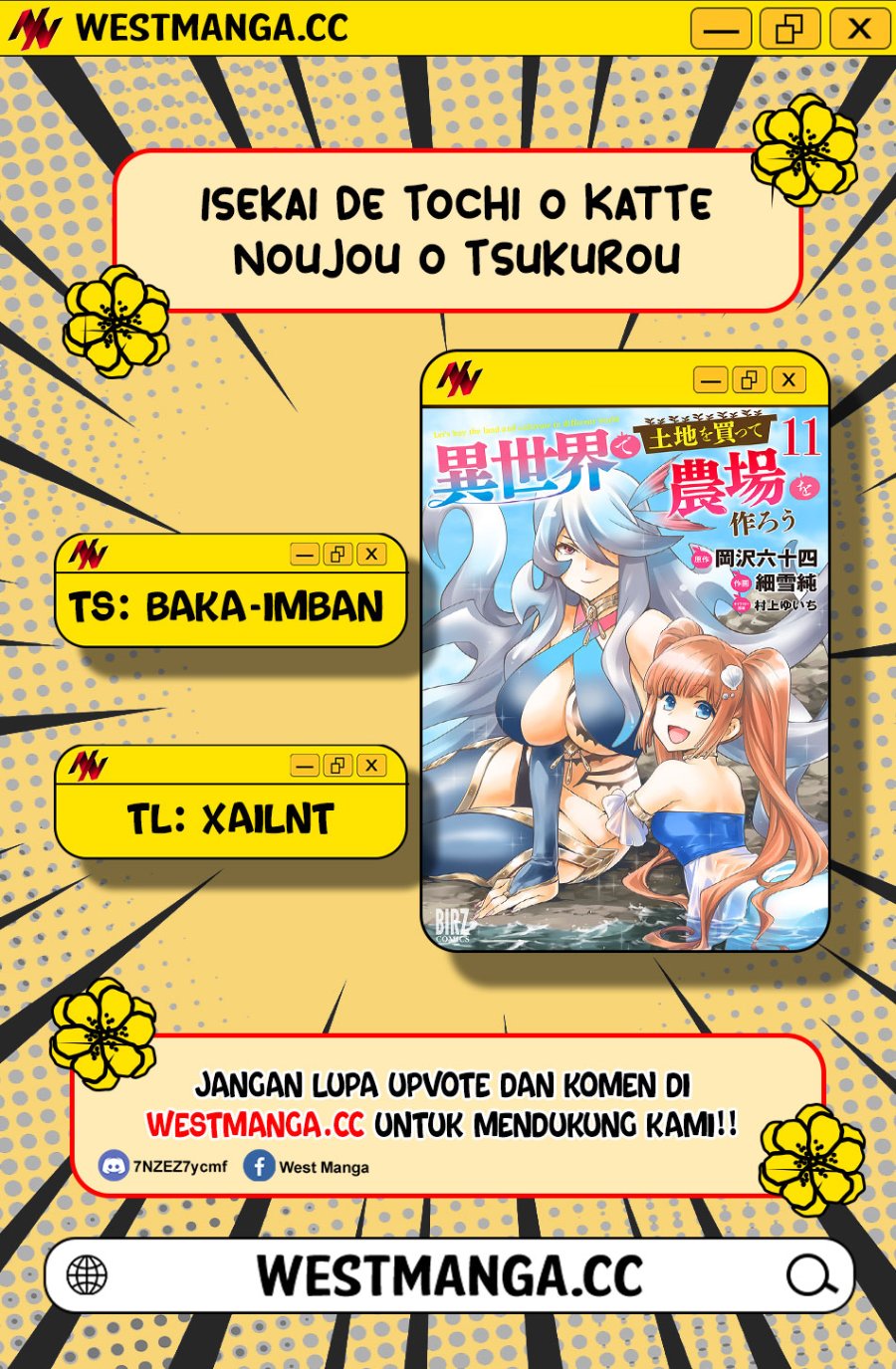 Isekai de Tochi o Katte Noujou o Tsukurou Chapter 68 halaman 3