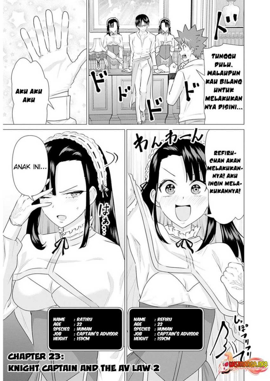 Isekai Danyuu ~Shiru Danyuu ga Isekai Tensei Shite Ero Chishiki Furu Katsuyo de Musou Danyuu ni Naru Hanashi ~ Chapter 23 halaman 2