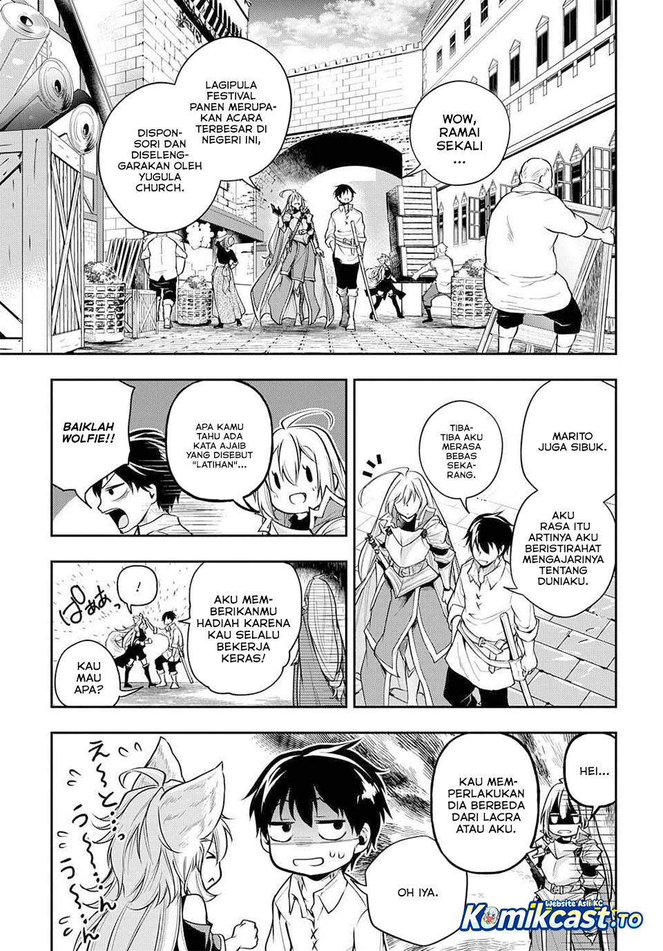 Isekai Demo Bunan ni Ikitai Shoukougun Chapter 27 halaman 4