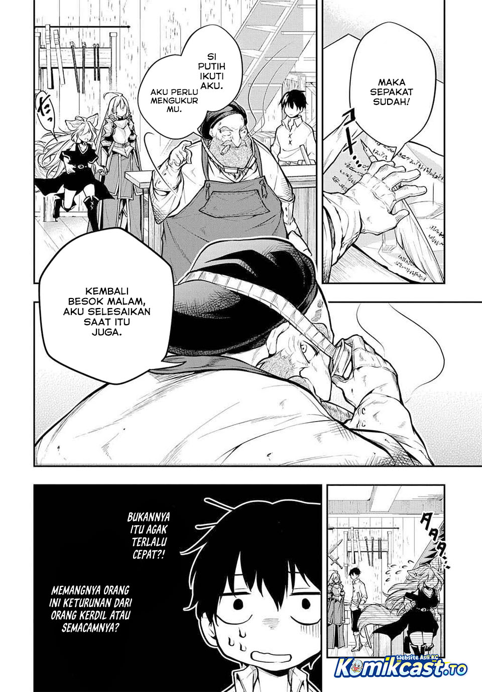 Isekai Demo Bunan ni Ikitai Shoukougun Chapter 27 halaman 14