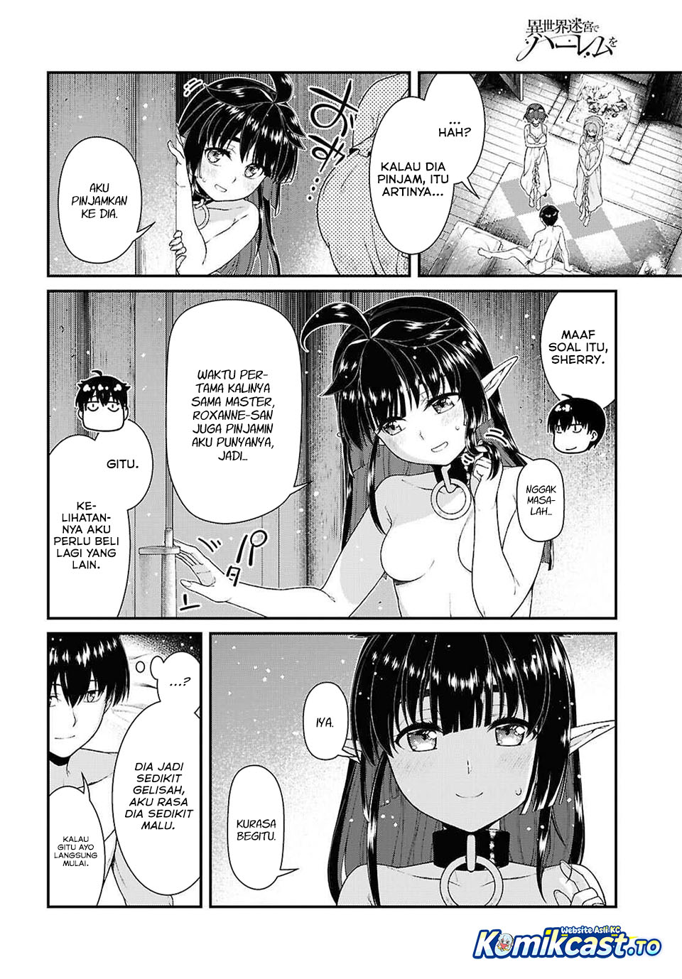 Isekai Meikyuu de Harem wo Chapter 109 halaman 7