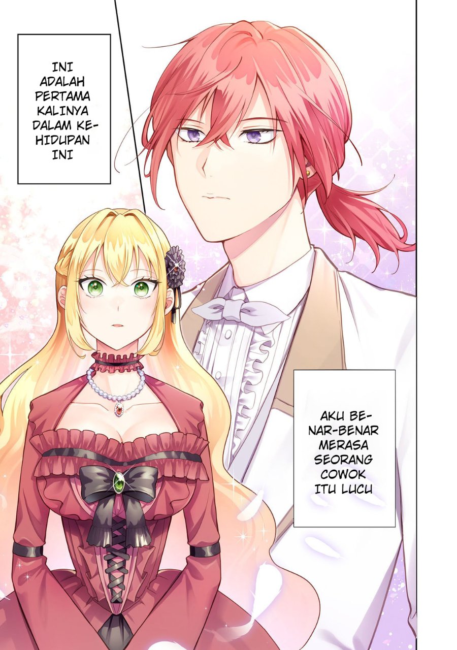Kokoro no Koe ga Kikoeru Akuyaku Reijou wa, Kyou mo Koinu Denka ni Honrou Sareru Chapter 1 halaman 2