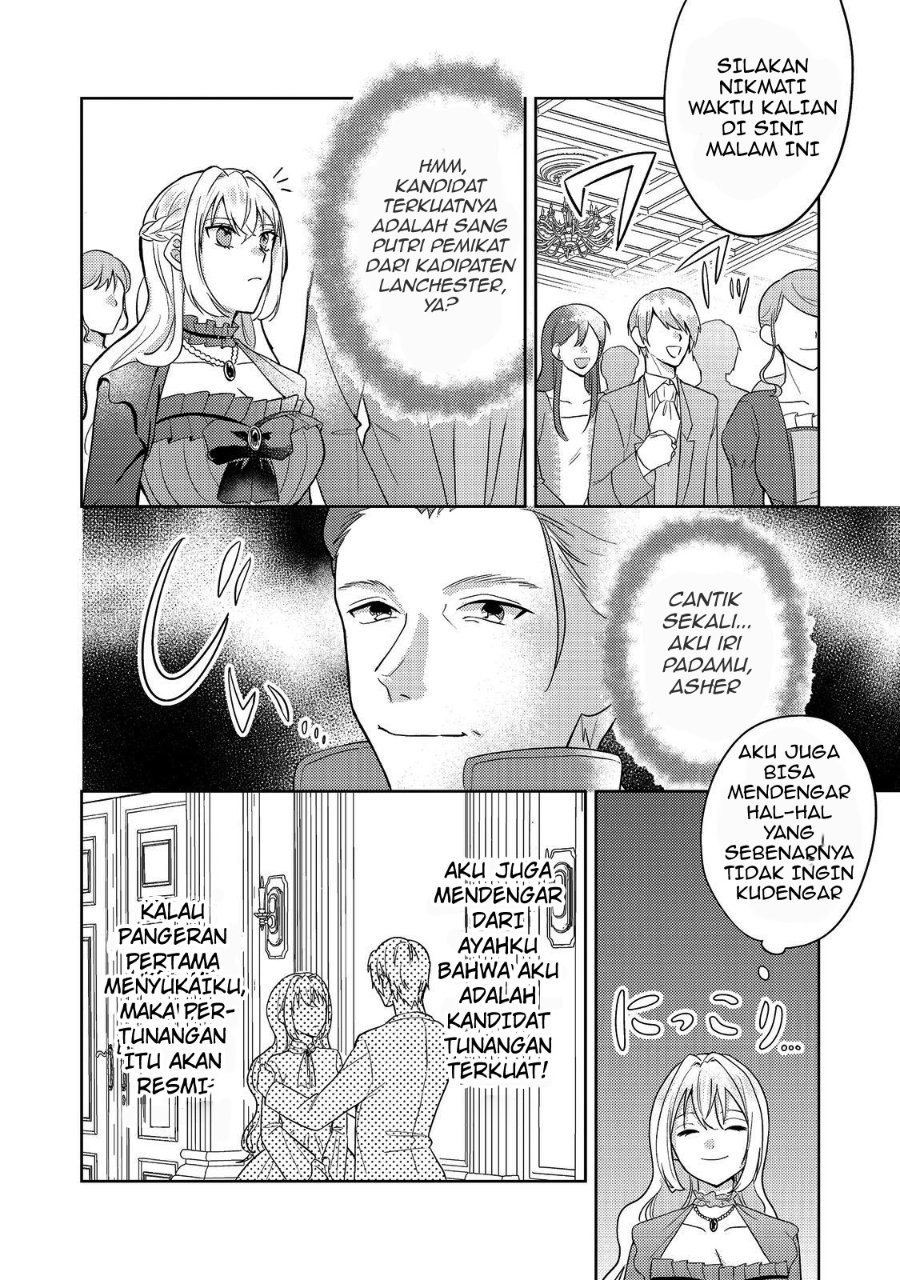 Kokoro no Koe ga Kikoeru Akuyaku Reijou wa, Kyou mo Koinu Denka ni Honrou Sareru Chapter 1 halaman 15