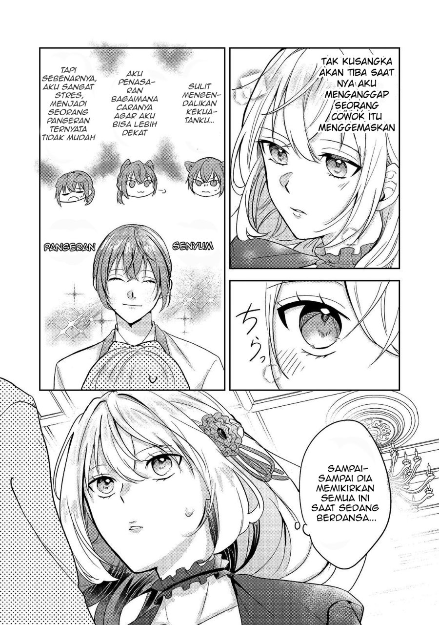 Kokoro no Koe ga Kikoeru Akuyaku Reijou wa, Kyou mo Koinu Denka ni Honrou Sareru Chapter 1 halaman 23