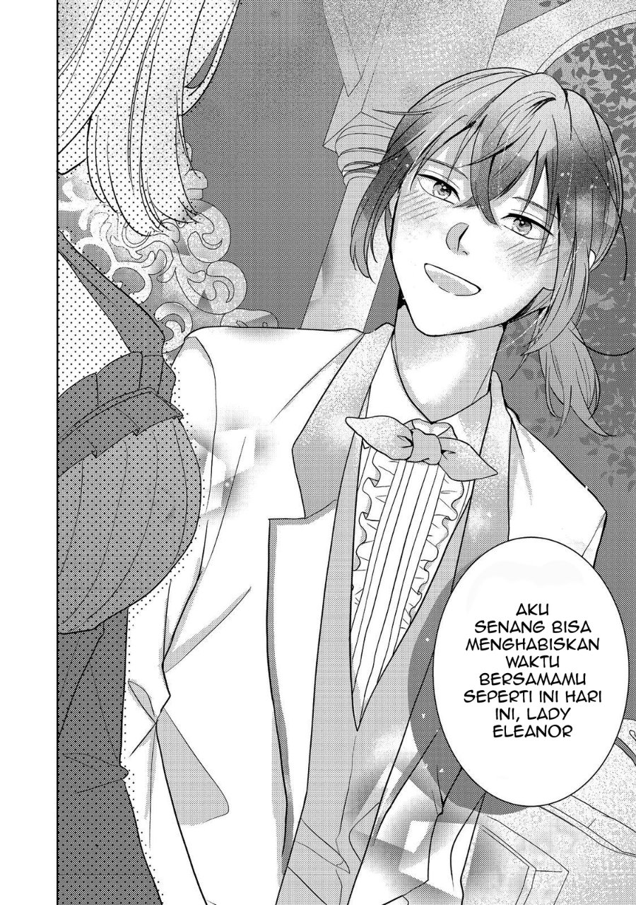 Kokoro no Koe ga Kikoeru Akuyaku Reijou wa, Kyou mo Koinu Denka ni Honrou Sareru Chapter 1 halaman 36