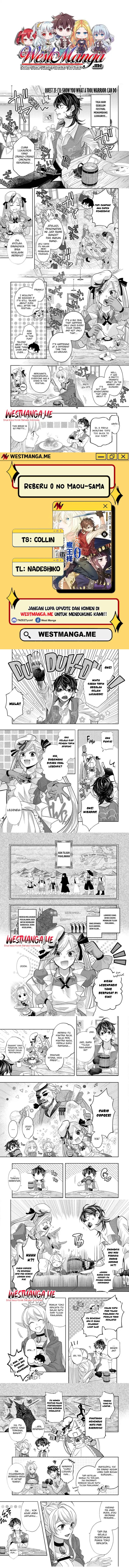 Level 0 Evil King Become the Adventurer In the New World (Reberu 0 no Maou-sama, Isekai de Boukensha wo Hajimemasu) Chapter 27 halaman 1