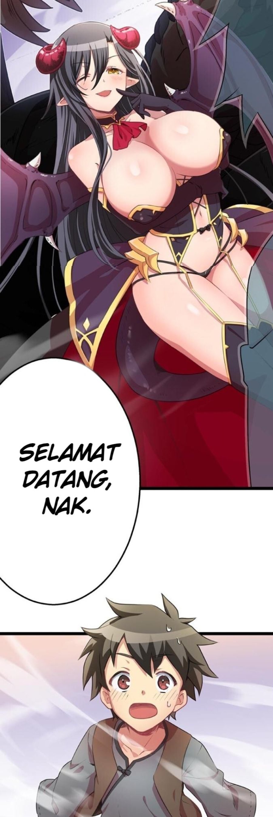 Maou to Ryuuou ni Sodaterareta Shounen wa Gakuen Seikatsu wo Musou suru You desu Chapter 2 halaman 35