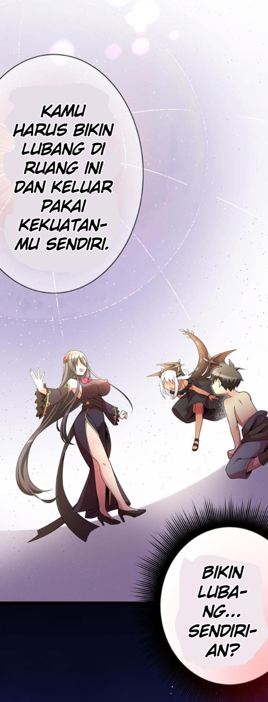 Maou to Ryuuou ni Sodaterareta Shounen wa Gakuen Seikatsu wo Musou suru You desu Chapter 3 halaman 35