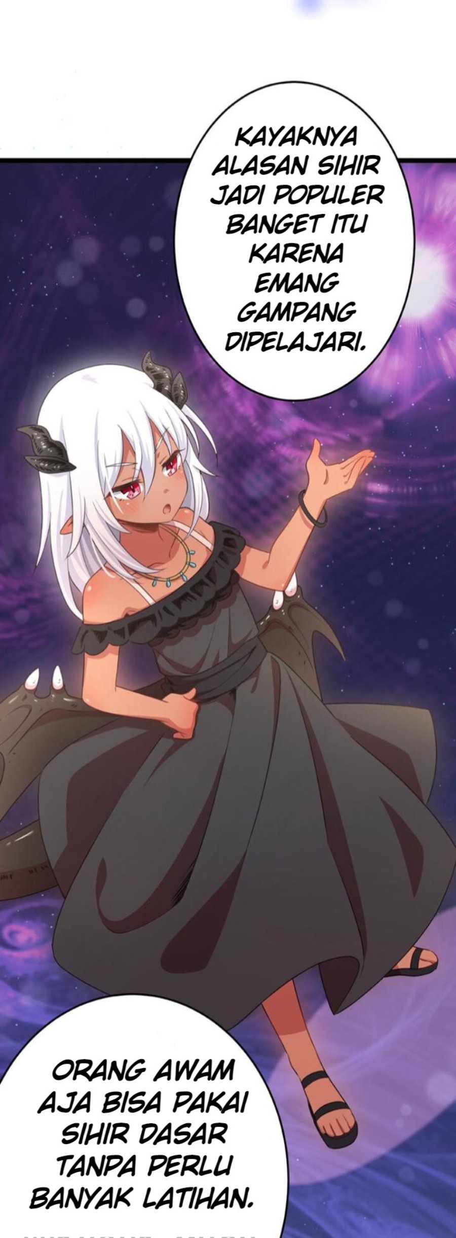 Maou to Ryuuou ni Sodaterareta Shounen wa Gakuen Seikatsu wo Musou suru You desu Chapter 4 halaman 36