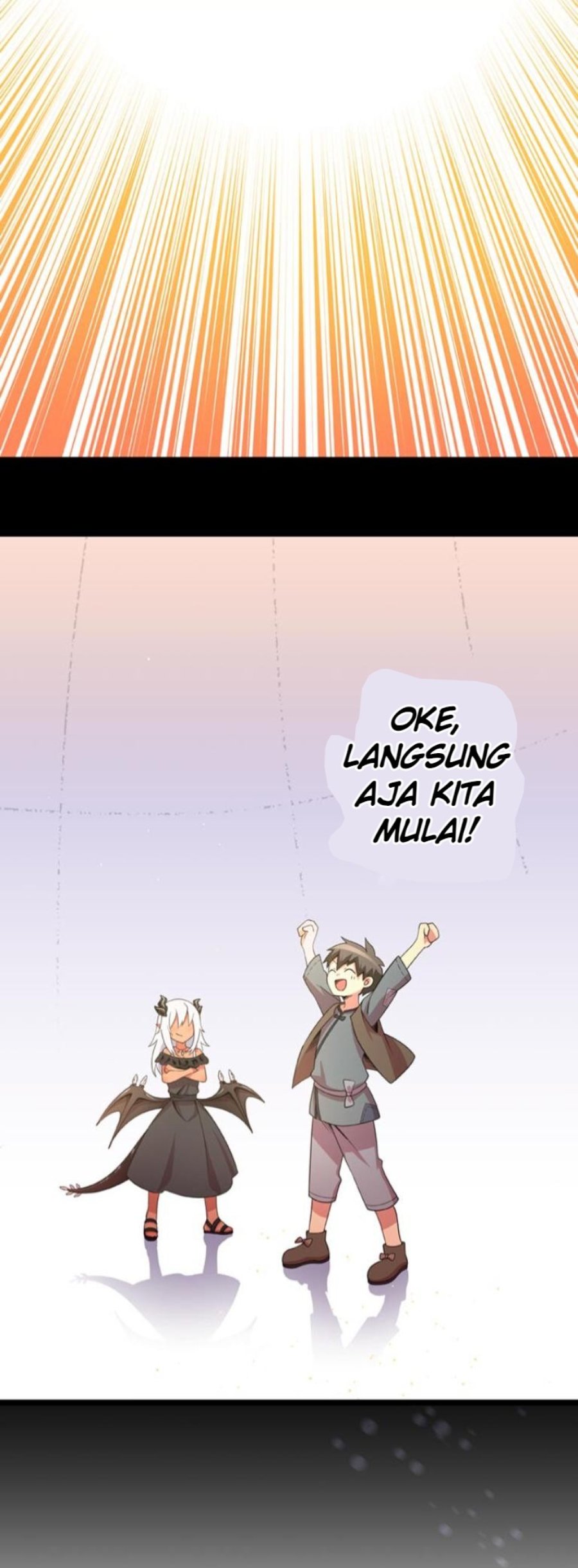 Maou to Ryuuou ni Sodaterareta Shounen wa Gakuen Seikatsu wo Musou suru You desu Chapter 4 halaman 43