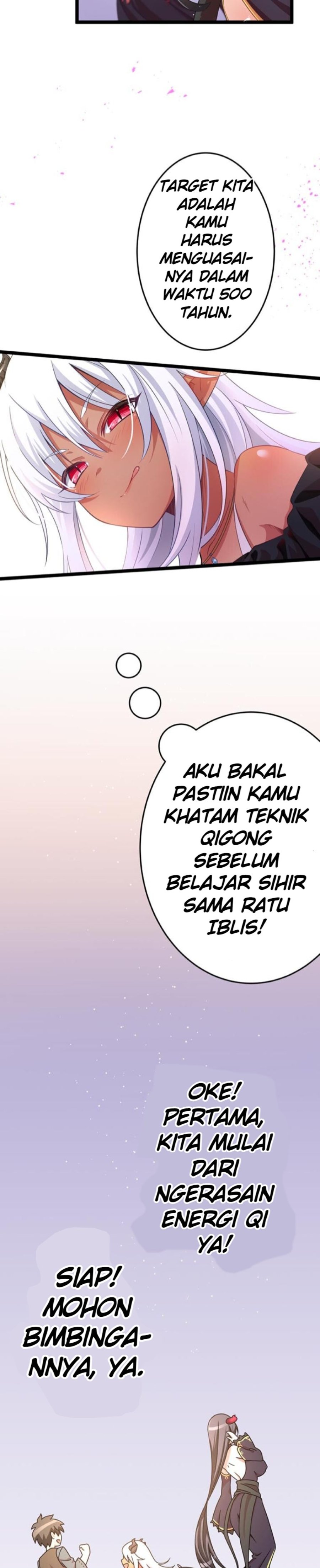 Maou to Ryuuou ni Sodaterareta Shounen wa Gakuen Seikatsu wo Musou suru You desu Chapter 4 halaman 47