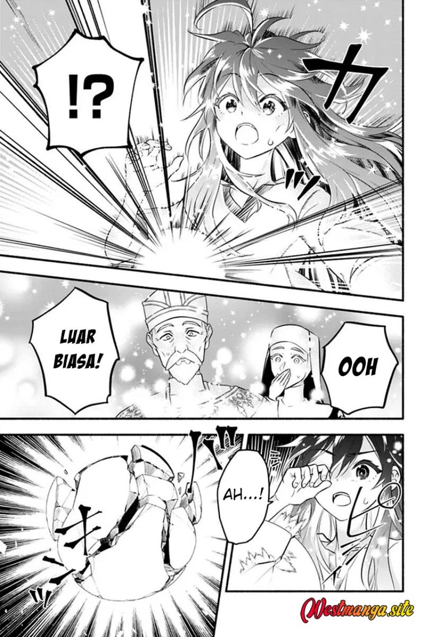 Maryokuryou Rekidai Saikyou na Tensei Seijo-sama no Gakuen Seikatsu wa Haran ni Michiafureteiru you desu Chapter 1 halaman 21