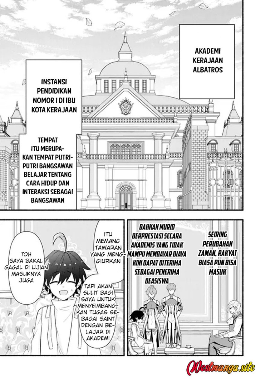 Maryokuryou Rekidai Saikyou na Tensei Seijo-sama no Gakuen Seikatsu wa Haran ni Michiafureteiru you desu Chapter 1 halaman 35