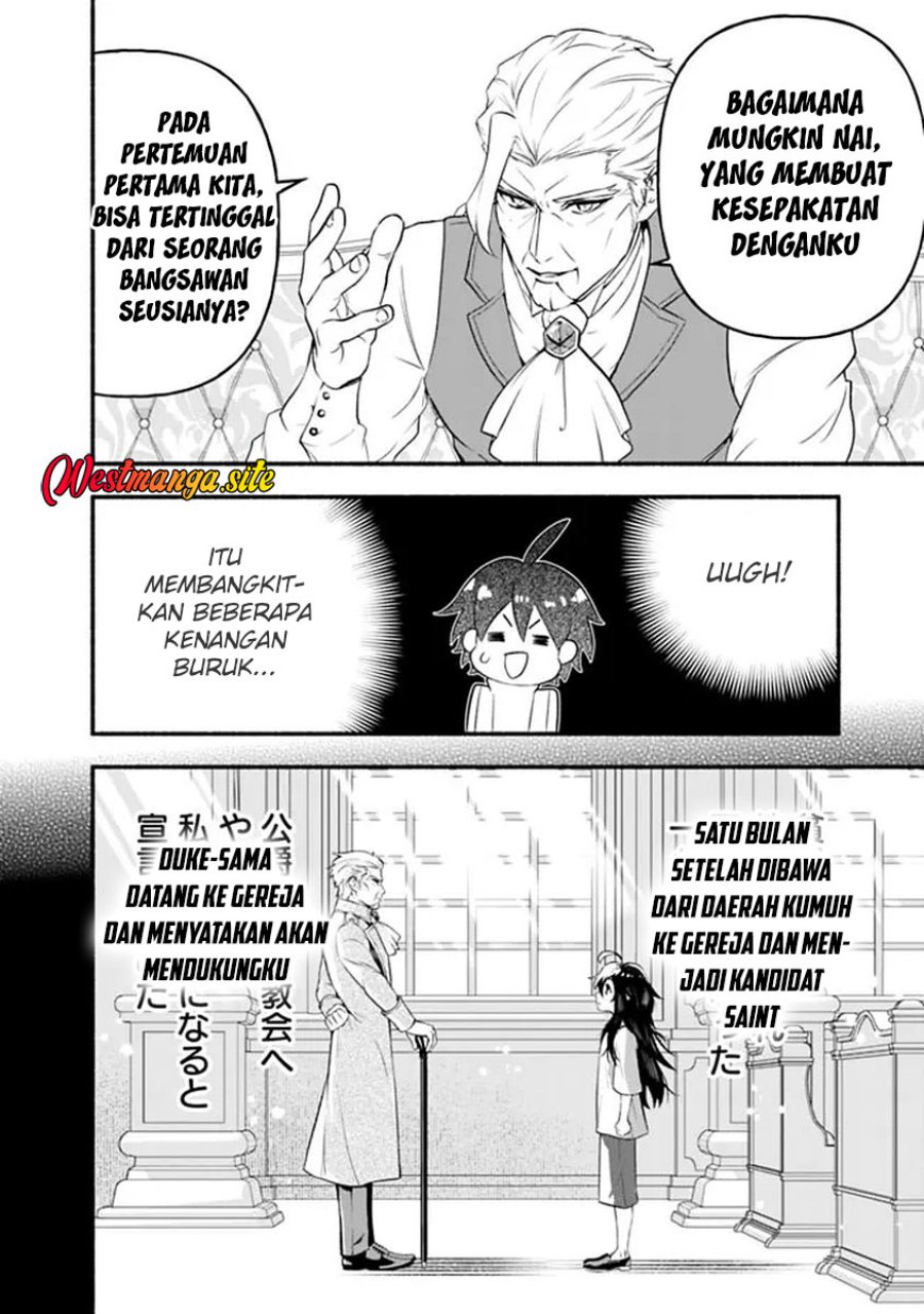 Maryokuryou Rekidai Saikyou na Tensei Seijo-sama no Gakuen Seikatsu wa Haran ni Michiafureteiru you desu Chapter 1 halaman 38