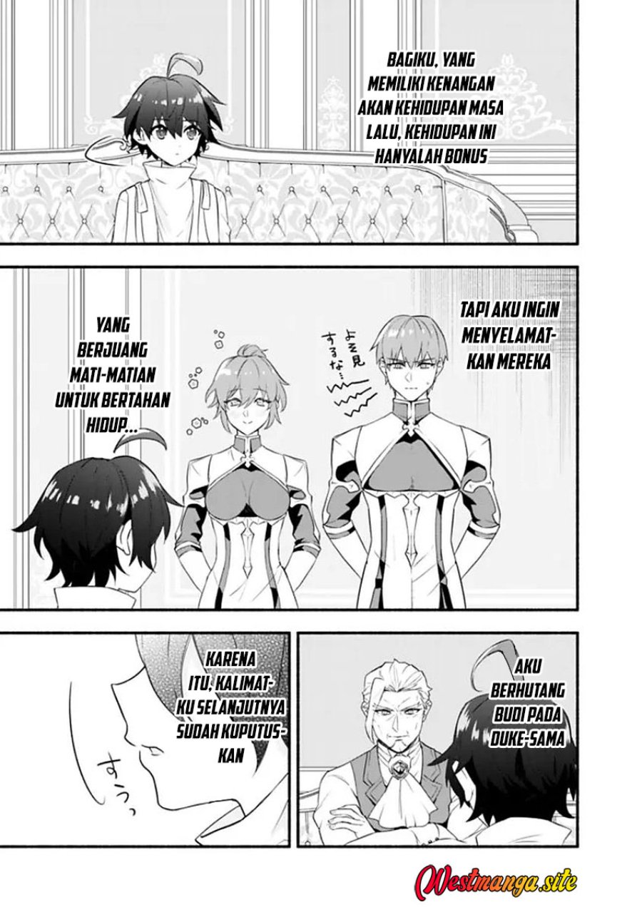 Maryokuryou Rekidai Saikyou na Tensei Seijo-sama no Gakuen Seikatsu wa Haran ni Michiafureteiru you desu Chapter 1 halaman 41